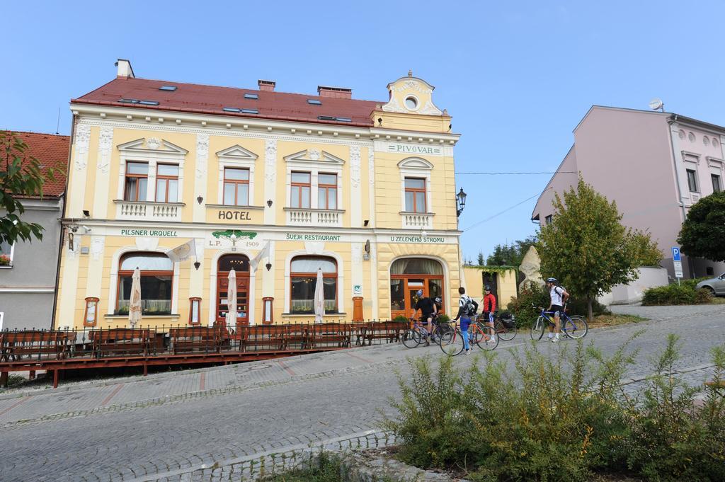 Hotel U Zeleneho Stromu Nepomuk ภายนอก รูปภาพ