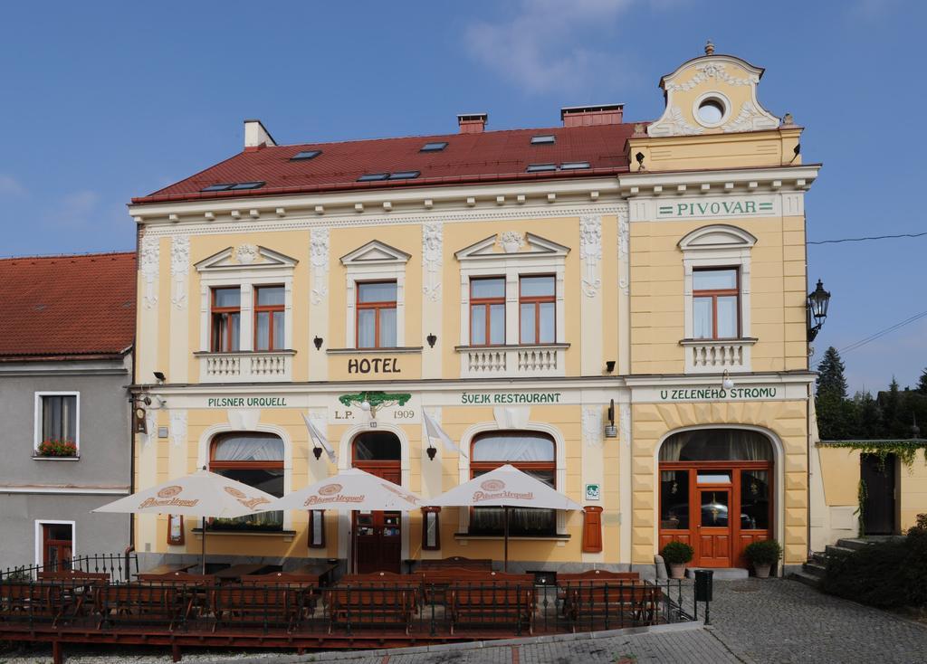 Hotel U Zeleneho Stromu Nepomuk ภายนอก รูปภาพ