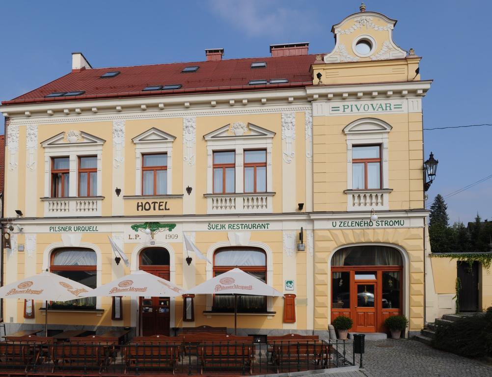 Hotel U Zeleneho Stromu Nepomuk ภายนอก รูปภาพ